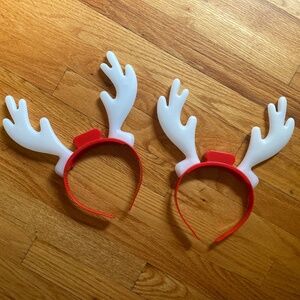 Holiday Christmas Light Up Antlers
